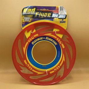 Rad Flyer Geo Co Flying Disc Lightweight 10x12.5 Orange Flexible